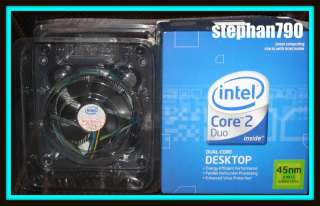 Intel Original Socket 775 CPU Cooling Fan for E8200 CPU  