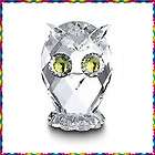 010014 Miniature Owl Bird Retired Crystal Figurine Swarovski 