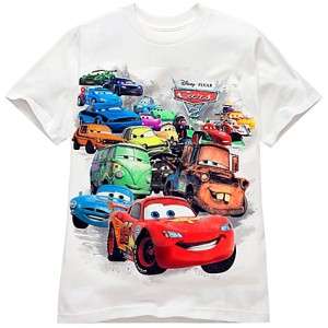 Cute Licensed Disney Cars Lightning McQueen and Friends Organic Cotton 