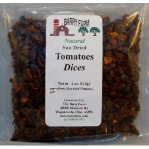 Tomatoes, Sun Dried Dices, 4 oz.  Grocery & Gourmet Food
