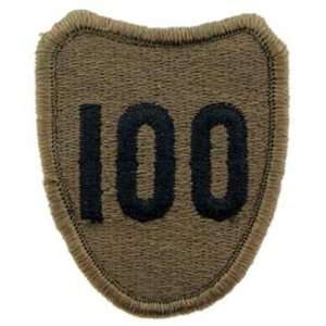  U.S. Army 100th Infantry Division Patch Green Patio, Lawn 