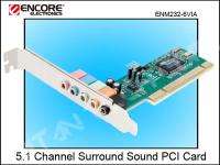 Channel Surround Sound 32bit PCI Card Dolby Support  