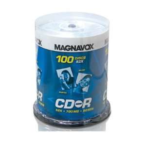  Magnavox   100 Pack 52x Disc Spindle CDR100PACK 
