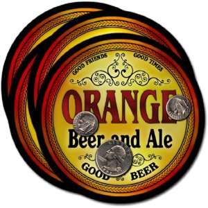  Orange, TX Beer & Ale Coasters   4pk 