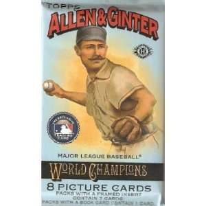 Topps 2010 Allen & Ginter MLB Baseball Hobby Cards (Single Pack 