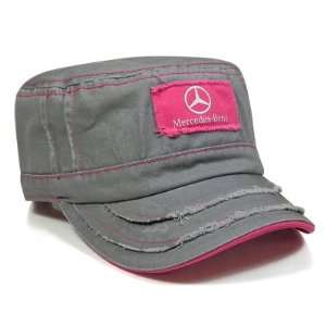  Mercedes Benz Ladies Frayed Patch Cap, Official Licensed 