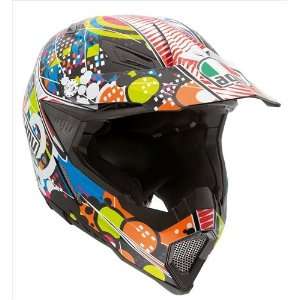 AGV AX 8 EVO Hypno Off Road Motorcycle Helmet Medium AGV SPA   ITALY 