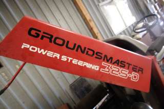 Toro GroundMaster 325 D Sit Down Lawnmower   Diesel, 72 Cut, 3 Deck 