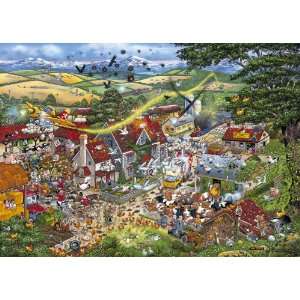    Gibsons I Love The Farmyard 1000 Piece Puzzle Toys & Games