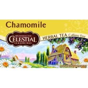 Celestial Seasonings Chamomile Herb Tea, 20 Count Tea Bags (Pack of 6 