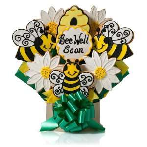 Bee Well Soon Personalized Cookie Bouquet  Grocery 