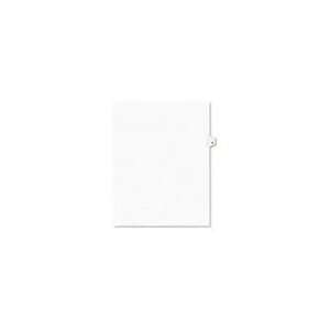  Avery® Legal Index Divider, Individual Letter, Allstate 