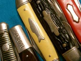   VINTAGE BARLOW USA FISH KNIFE KNIVES FOLDING POCKET PENKNIFE OLD