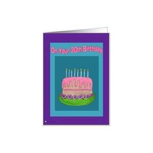  On Your 30th Birthday Card Toys & Games