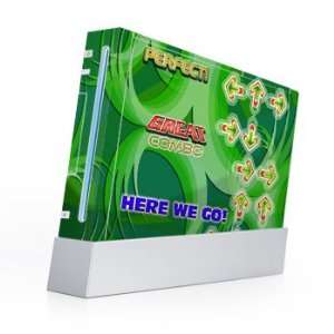 com Dance Arcdae Green Design Skin Decal Sticker for the Nintendo Wii 