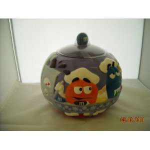  M&Ms Purple Candy Factory Cookie or Candy Jar New 