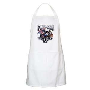  Apron White POWMIA All Gave Some Some Gave All Eagle 