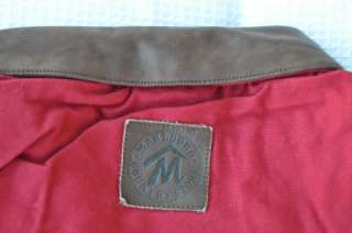 Marlboro Coat Jacket with removable & Reversable vest size Large 