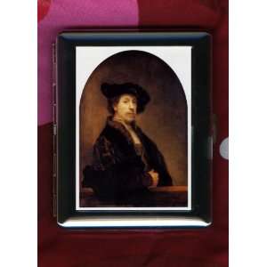 Artist Rembrandt ID CIGARETTE CASE Self Portrait Health 