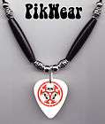 30 Seconds to Mars A Beautiful Lie White Guitar Pick Necklace 30STM
