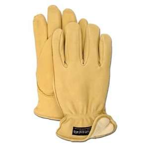  Boss 4185S Grain Deerskin with Thinsulate   Yellow   Small 