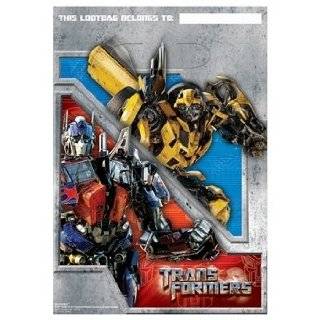 Transformers 3   Treat Bags Party Accessory