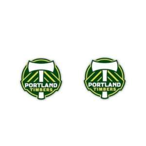 Portland Timbers Official MLS Logo Earrings  Sports 