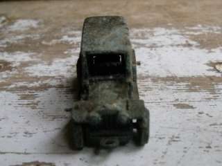 Vintage Shabby Rustic 1914 Chevrolet Diecast Toy Barn Dug  