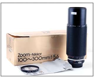 EX+* Nikon Zoom Nikkor 100 300mm f/5.6 AIS 100 300/5.6  