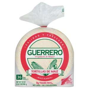 Guerrero 6 Inch White Corn Tortillas, 30 ct, 27.5 oz  Fresh