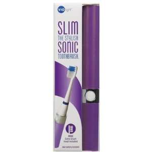  VIOlight SLIM Sonic Toothbrush Purple (Quantity of 3 
