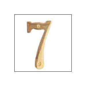   Pulls and Accessories 2817 House Number 7 4 inch