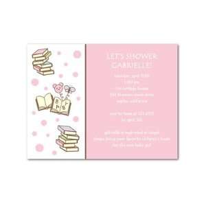   Baby Shower Invitations   Baby Book Blushing By Sb Hello Little One