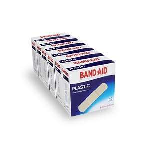 Johnson & Johnson Band Aid Brand Plastic Strips 360 ct /6 Boxes of 60 