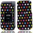   Dots Design Hard Rubberized Case for Samsung Zeal / Alias 2 u750