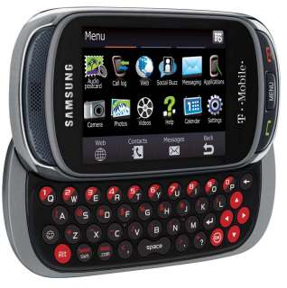 The Gravity Ts full QWERTY keyboard for quick messaging on the go 