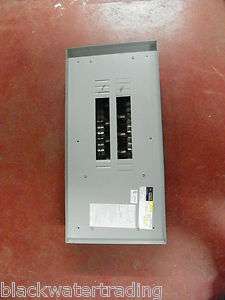 GE 225 AMP 3 PHASE CIRCUIT PANEL BOARD AQF3242MB INTERIOR  