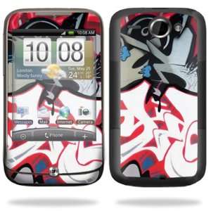   Cover for HTC Wildfire Cell Phone   Graffiti Mash Up Cell Phones