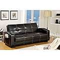 Bi cast Futon Sofa with Cup Holder and Storage  