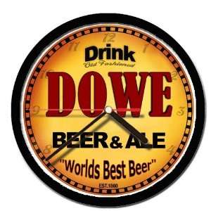  DOWE beer and ale cerveza wall clock 