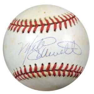  Mike Schmidt Autographed NL Baseball PSA/DNA #Q36960 