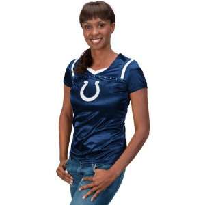   Colts Womens Plus Size Draft Me Short Sleeve Top