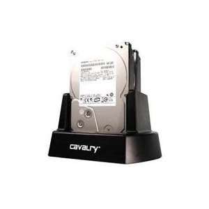 Cavalry CAHDD Series USB Dual Bay Dock 4 TB (2x2TB 3.5 Inch SATA Hard 