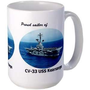  CV 33 Kearsarge Military Large Mug by  Kitchen 