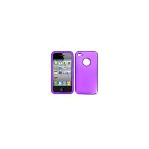  Apple iPhone 4S (GSM,AT&T) Aluminum Silicone Back Cover 