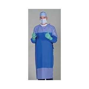 Surgeon Gown, Gore, Panel Cvr, Ocean Blu, Xl