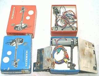   VINTAGE MARKLIN HO SCALE ELECTRIC SIGNALS & LIGHTS   ALL IN THE BOXES