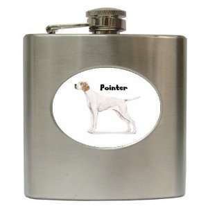  Pointer Hip Flask (6 oz)