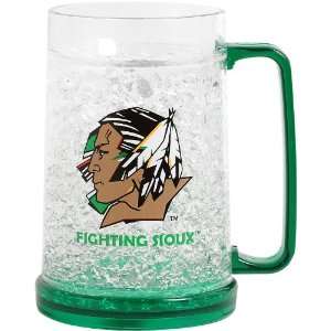  North Dakota Fighting Sioux Crystal Freezer Mug Sports 