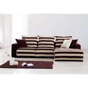 Microfiber Fabric Sectional Sofa Set   Colton Fabric Sectional with 